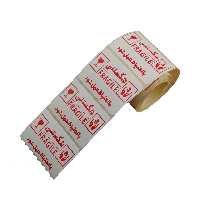 برچسب هشدار آسانکار طرح شکستنی کد F3 بسته 100 عددی 60x40 میلیمتر