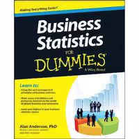 کتاب زبان اصلی Business Statistics For Dummies اثر Alan Anderson