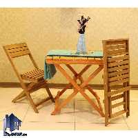 ست 2نفره میز صندلی تاشو BTAR106