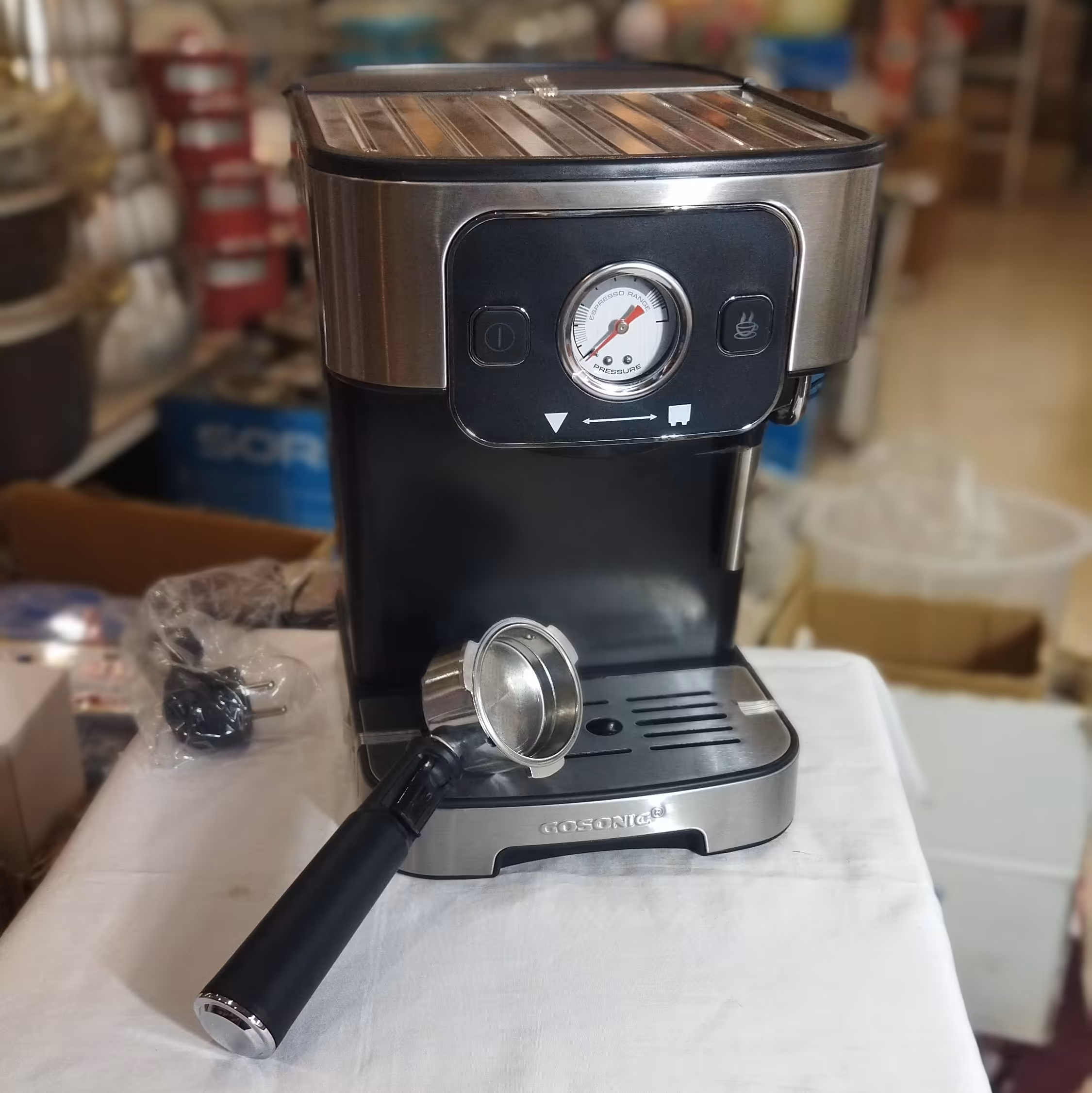 اسپرسو ساز  20 بار  Gosonic مدل GEM-871 اصل با ارسال رایگان