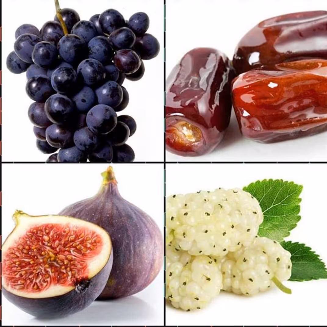 پک چهار عددی شیره (انجیر، توت، انگور و خرما)