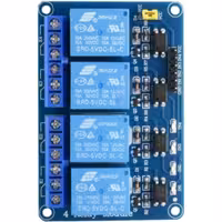 ماژول رله برای قطع و وصل وسایل با IOTو یا ارسال سیگنال به صورت محلی برای وسایل برقی