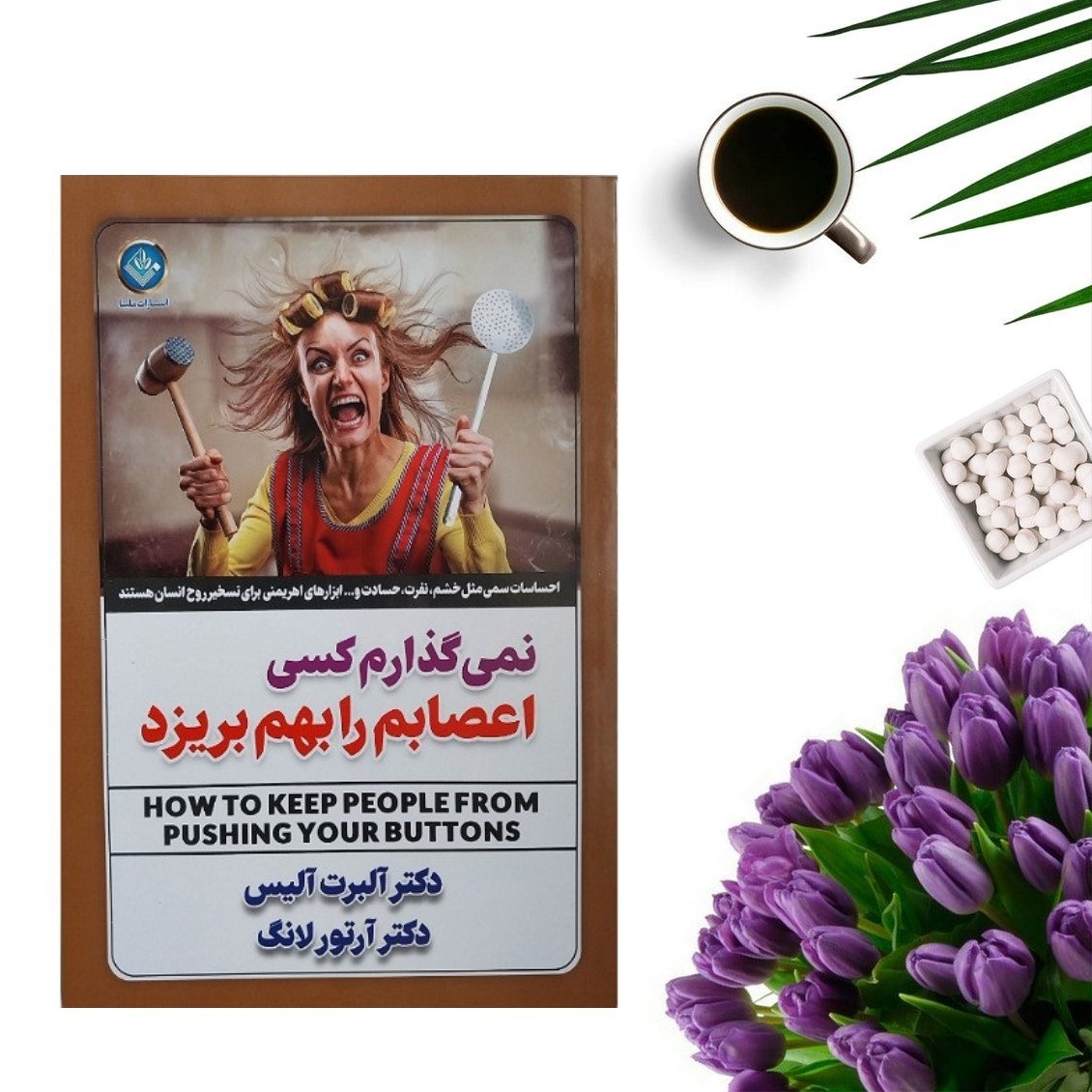 کتاب نمی گذارم کسی اعصابم را بهم بریزد اثر آرتور لانگ و آلبرت آلیس نشر ملینا