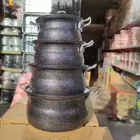 سرویس قابلمه روحی رنگی  متوسط   (ارسال رایگان)