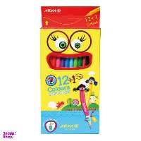 مداد رنگی 12 رنگ آریا مدل 3016