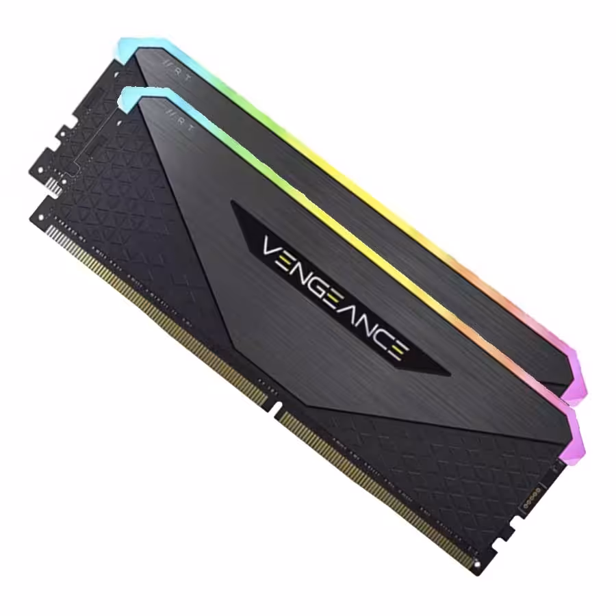 قیمت و خرید رم کورسیر VENGEANCE RGB RT Black 32GB Dual 4600MHz CL18 DDR4 | یاس ارتباط