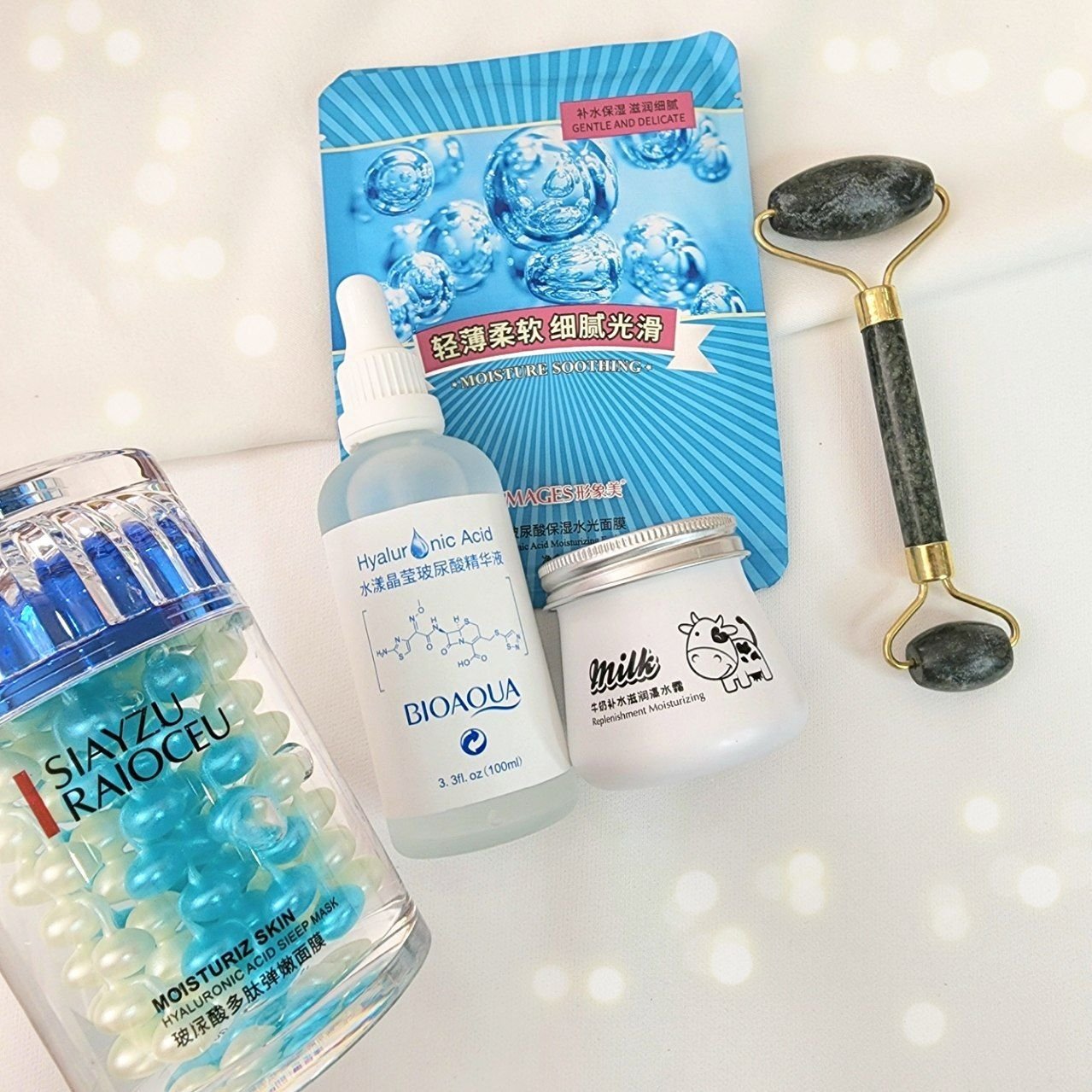 پک مراقبت پوستی آبرسان با کرم شب