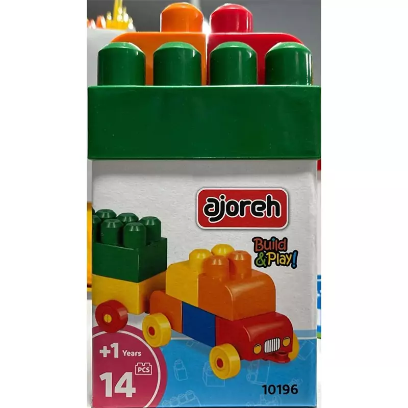 آجره 14 قطعه ماشین