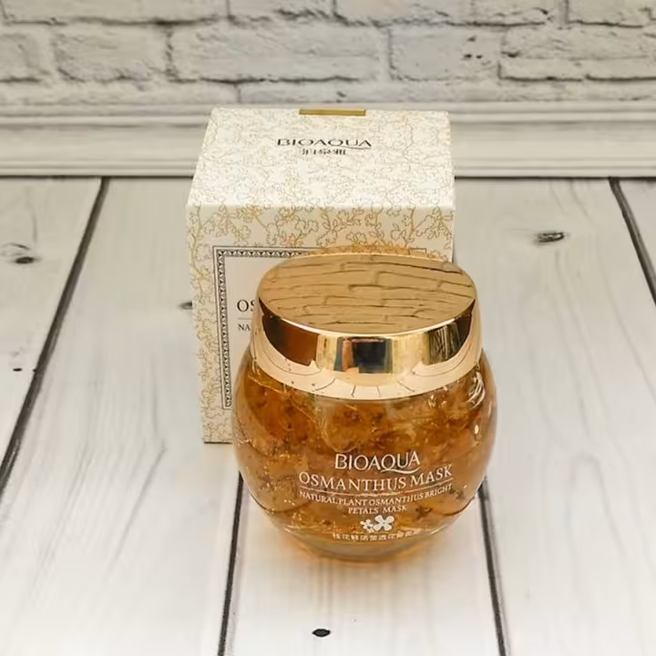 ماسک صورت شب ضد چروک اسمانتوس طلایی 120میل بیوآکوا