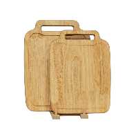 تخت گوشت دوسایز مستطیل چوبی مدلN511