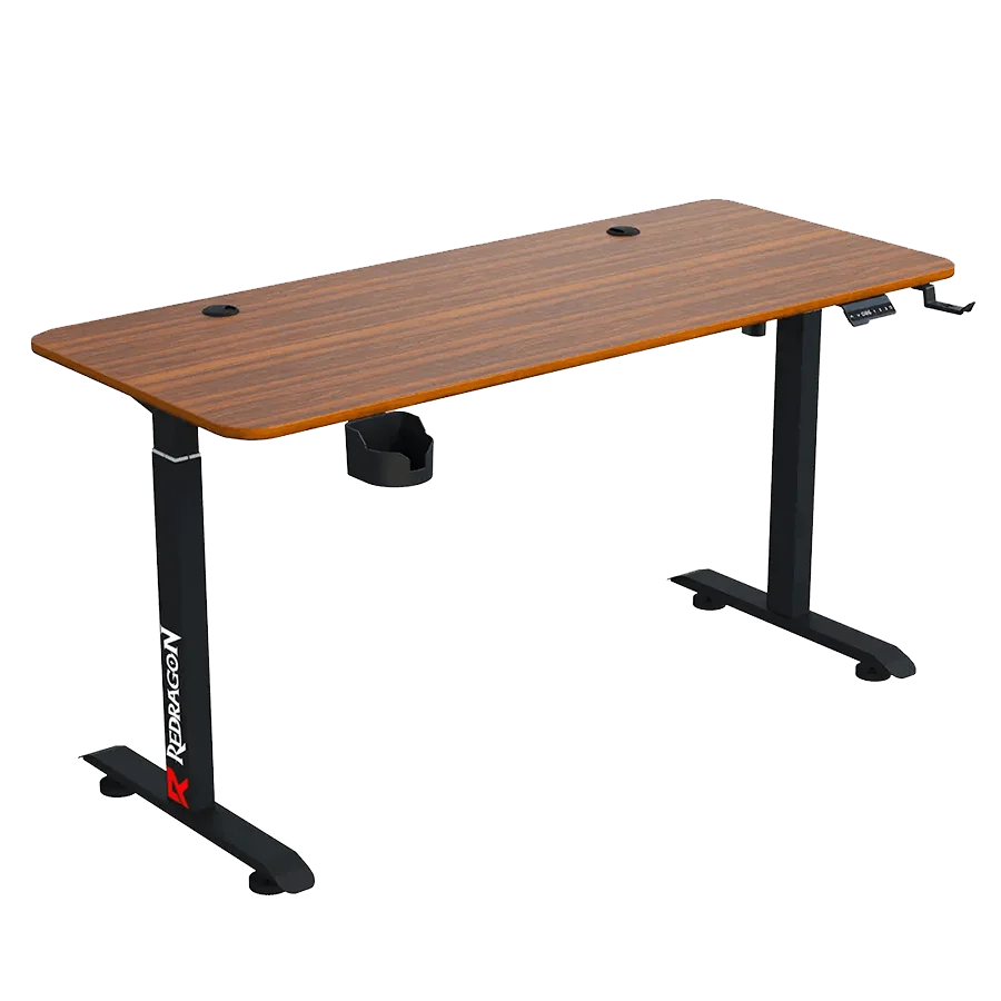میز گیمینگ موتور دار ردراگون Redragon GD-3500NT-M 140cm Walnut | تکاف