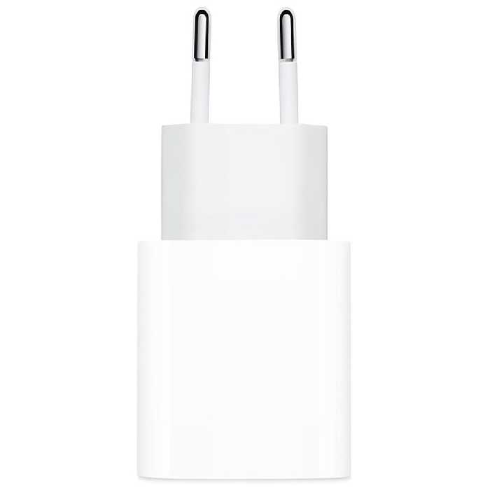 شارژر دیواری اصلی تایپ ‎سی 20 وات اپل برای آیفون و آی‌پد Apple 20W Type-C Poxer Adapter