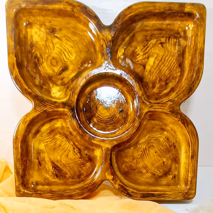 اردو خوری  سنگی  چهار پر