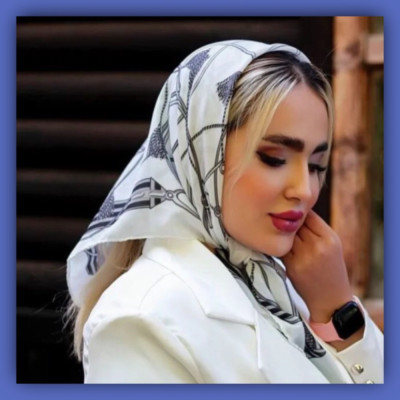 مینی اسکارف نخی