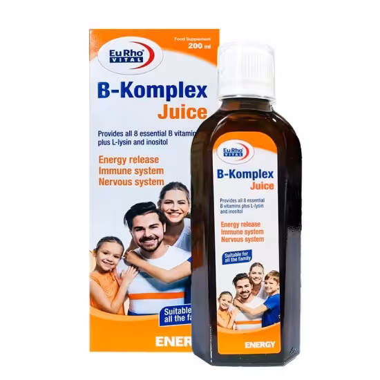 شربت ب کمپلکس یوروویتال 200 میلی لیتر