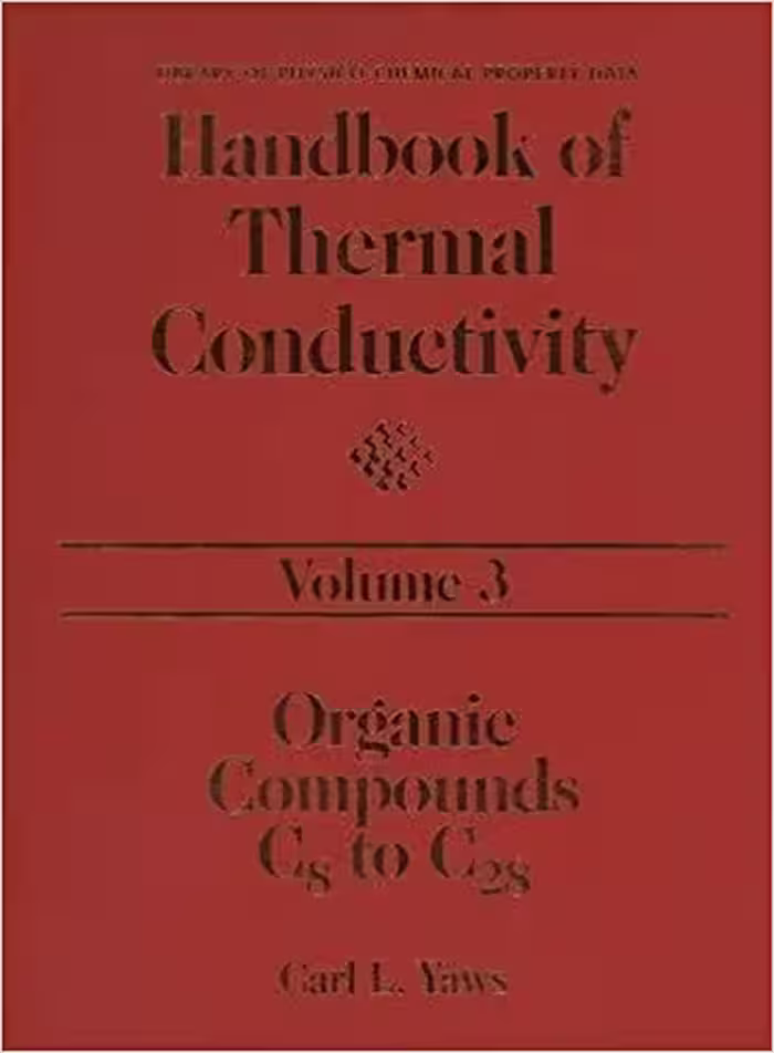 󾕇 دانلود کتاب Handbook Of Thermal Conductivity, Volume 3 - Organic Compounds C8 To C28, 1995 - دانلود کتاب های دانشگاهی