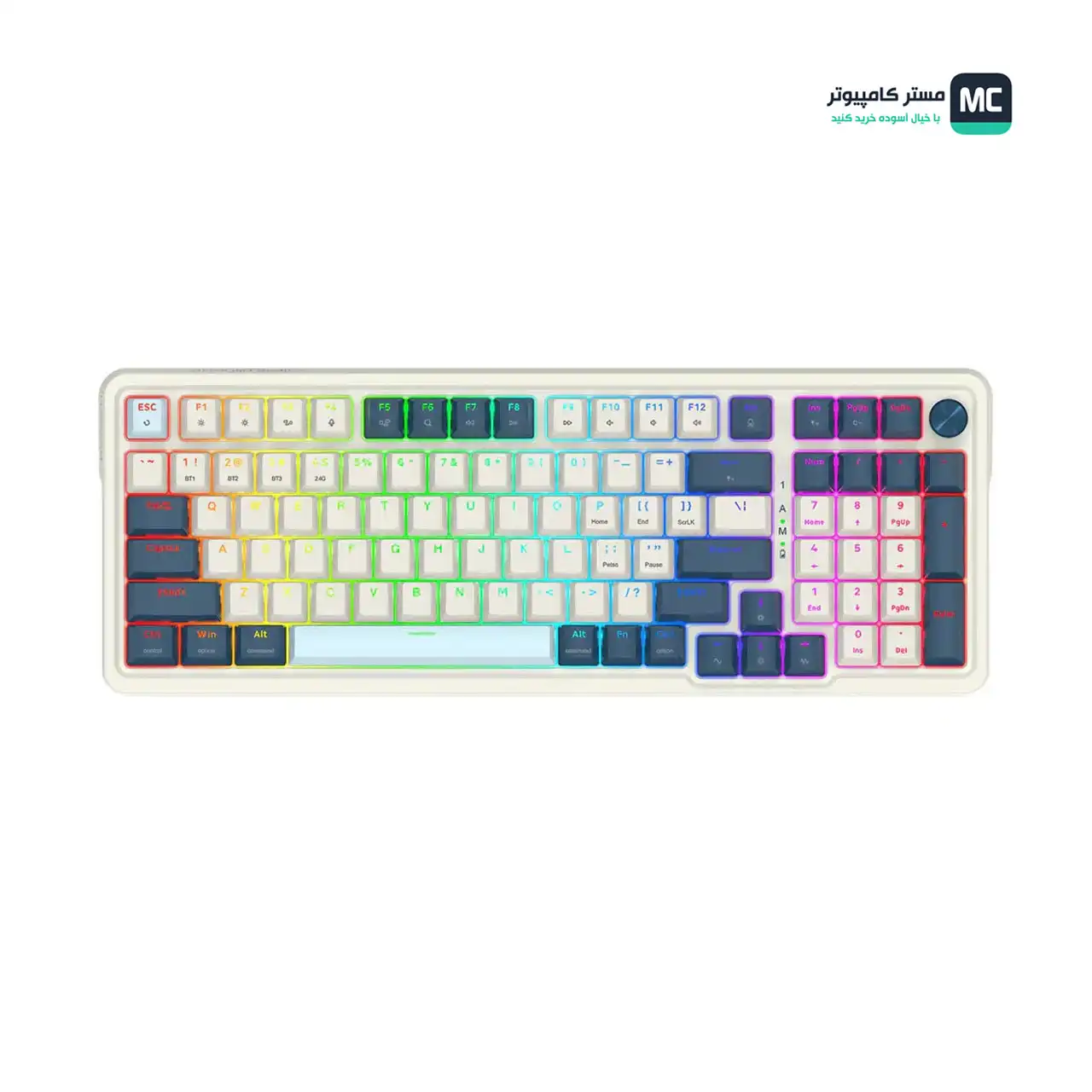 قیمت و خرید کیبورد بی سیم مکانیکال گیمینگ ردراگون EISA K686 PRO WB