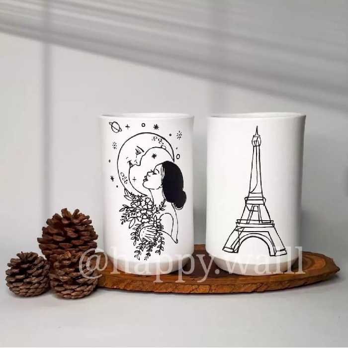 جامدادی مینیمال طرح برج ایفل (قیمت برای یک عدد)