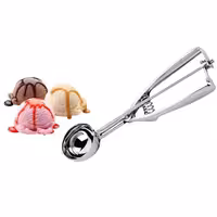 اسکوپ بستنی اسکپ زن بستنی سایز بزرگ  استیل ضد زنگ 