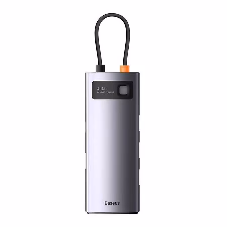 قیمت و خرید هاب USB-C چهار پورت بیسوس مدل Metal Gleam WKWG070013 | یاس ارتباط