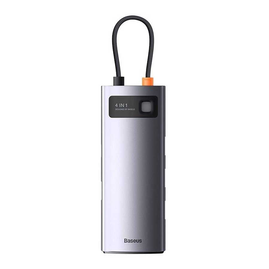 قیمت و خرید هاب USB-C چهار پورت بیسوس مدل Metal Gleam WKWG070013 | یاس ارتباط