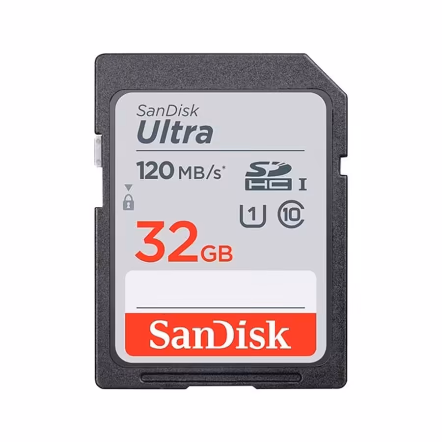 کارت حافظه سن دیسک sandisk SD 32G 120mb/s ultra SDHC UHS-i