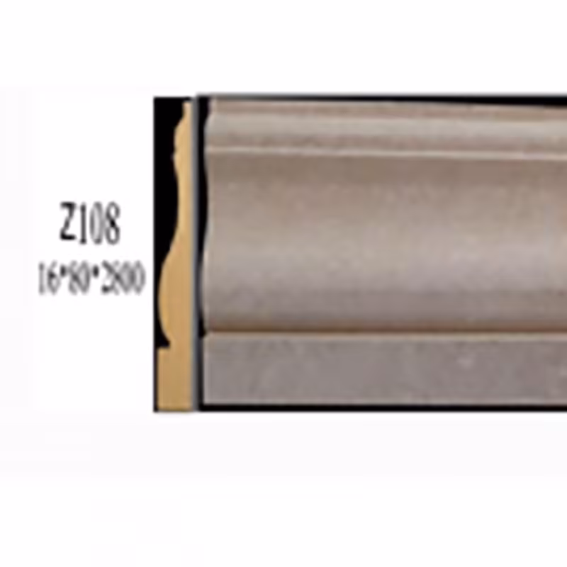 قرنیز دیواری چوب و ام دی اف خام 