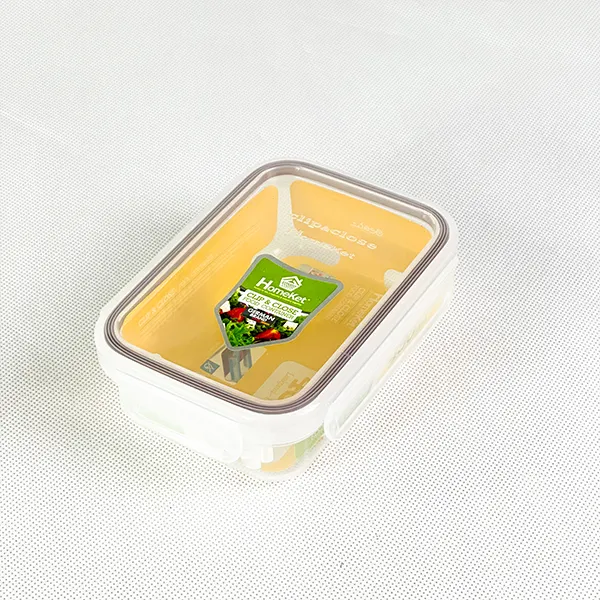 ظرف فریزری مستطیل 430میلی لیتر هومکت