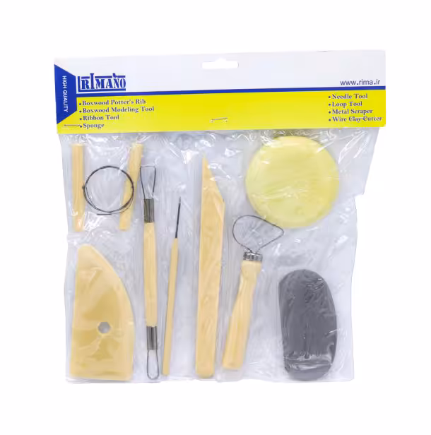 ست ابزار سفال و مجسمه سازی ريمانو 8 عددی