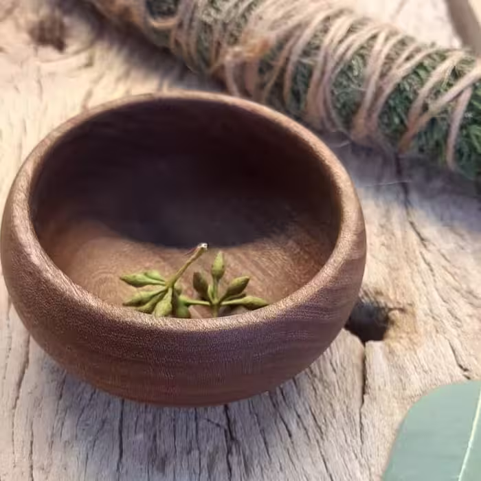 کاسه چوبی قطر 10cm