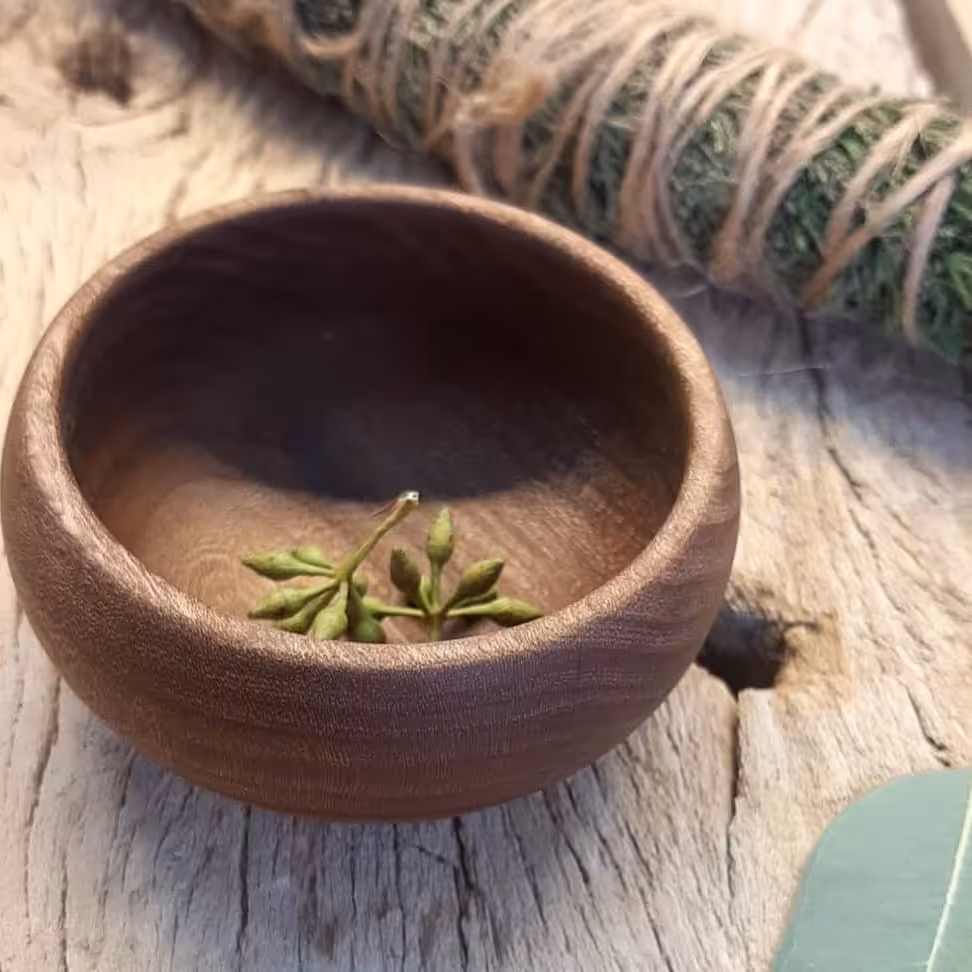 کاسه چوبی قطر 10cm