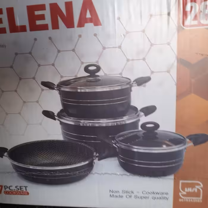 سرویس قابلمه 7پارچه کف زنبوری