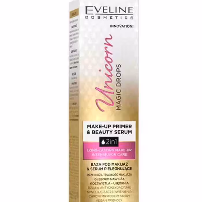 پرایمر و سرم زیبایی اولاین برای انواع پوست 30 میلی لیتر Eveline