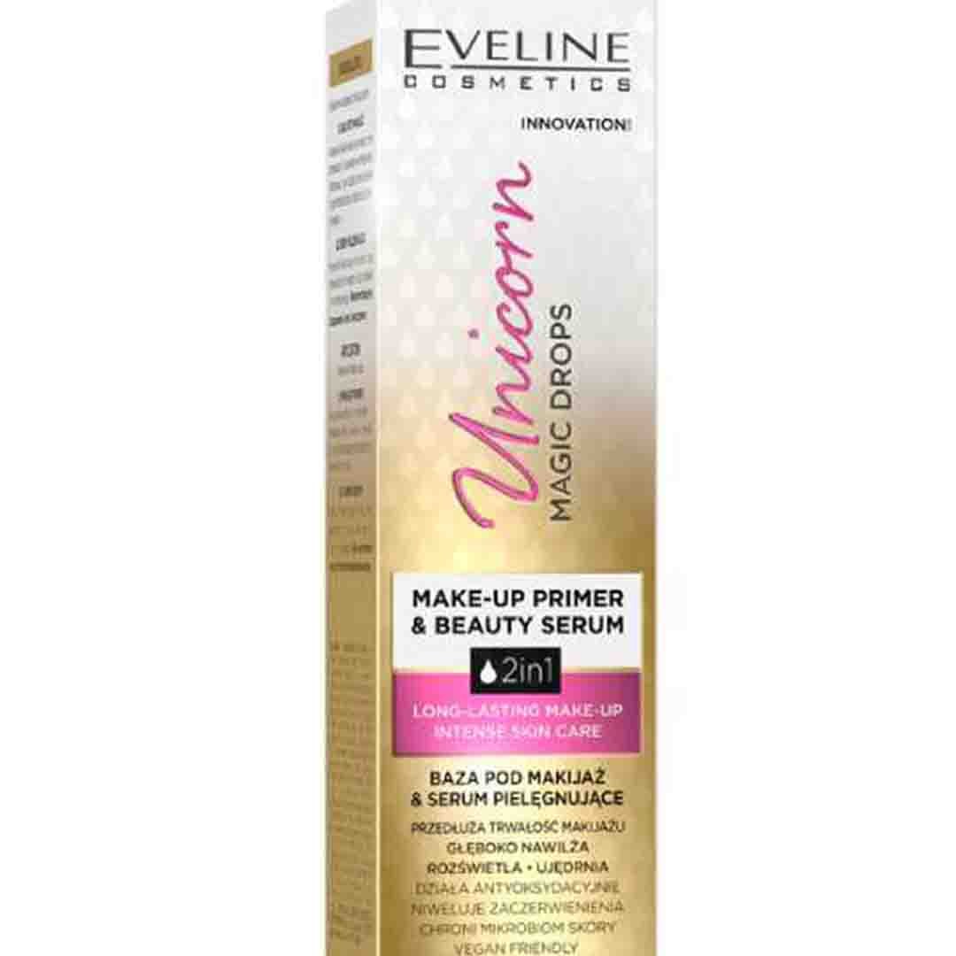 پرایمر و سرم زیبایی اولاین برای انواع پوست 30 میلی لیتر Eveline