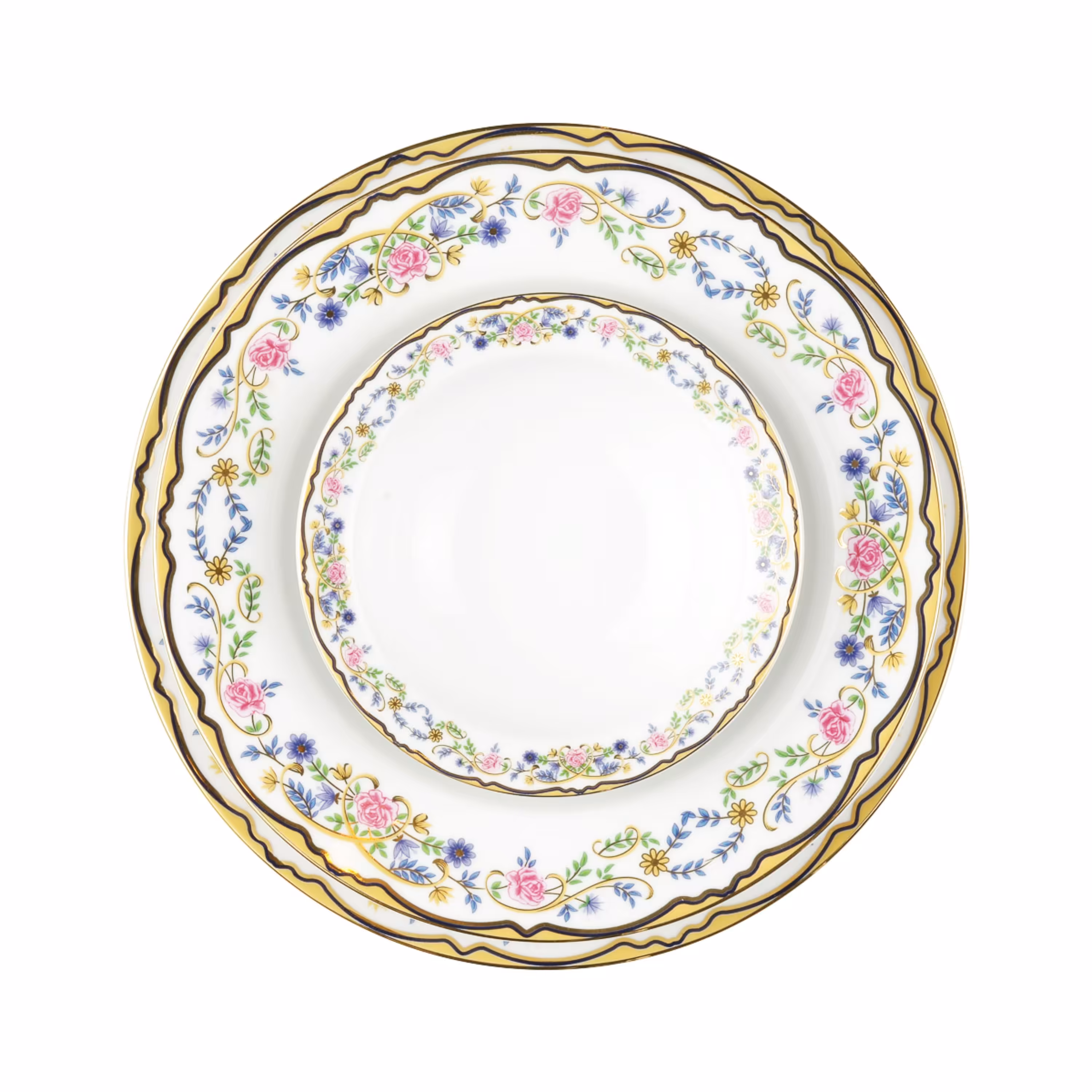 سرویس غذاخوری چینی زرین 6 نفره 28 پارچه گلستان درجه یک