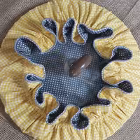 دم کنی فری سایز جنس کتان نخ مناسب دو درب قابلمه لبه کار مغزی دوزی شده و از هر دو طرف میشه استفاده کرد