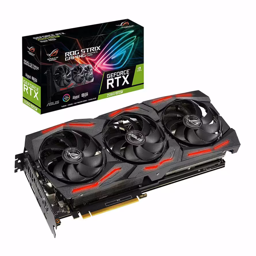 کارت گرافیک ایسوس ROG STRIX RTX 2060S A8G EVO GAMING