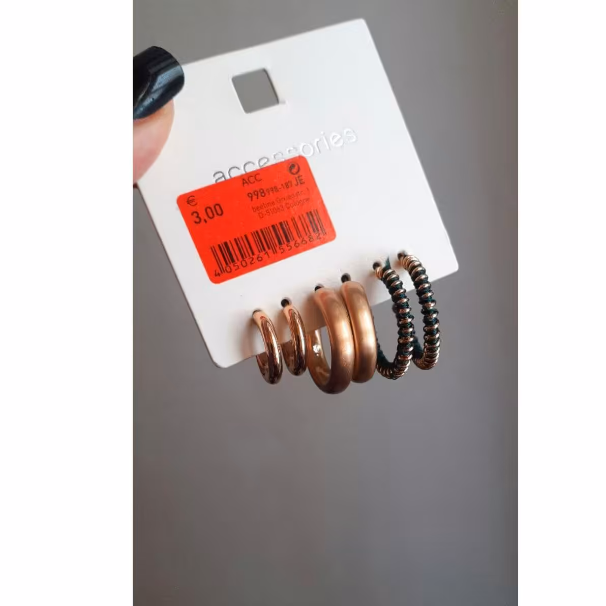 پک گوشواره حلقه ای پک گوشواره سه جفتی پک گوشواره شیک