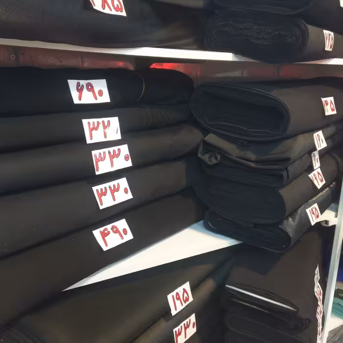 پارچه ابروبادی مشکی