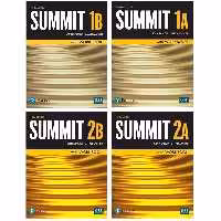 کتاب زبان چهار جلدی سامیت ویرایش سوم Summit Third Edition