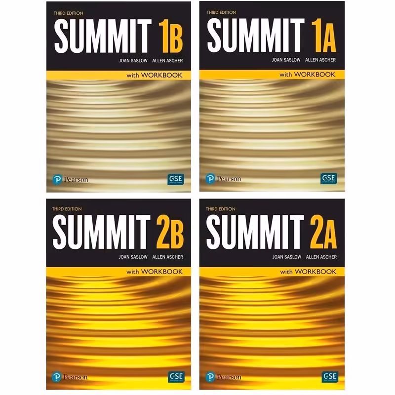 کتاب زبان چهار جلدی سامیت ویرایش سوم Summit Third Edition