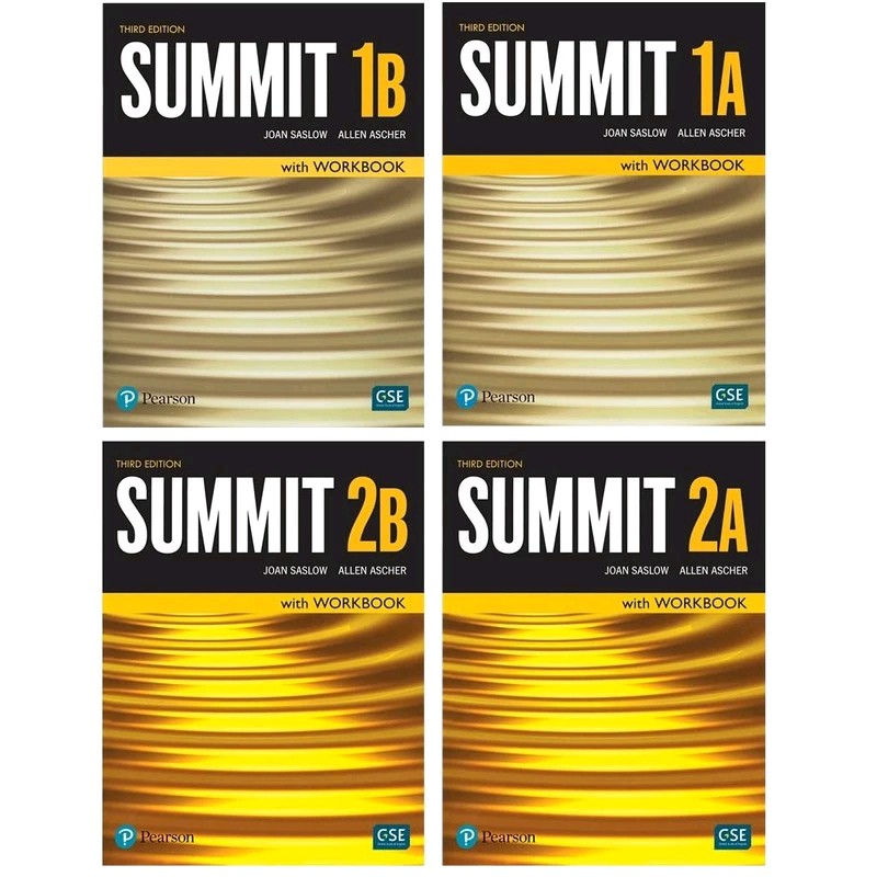 کتاب زبان چهار جلدی سامیت ویرایش سوم Summit Third Edition