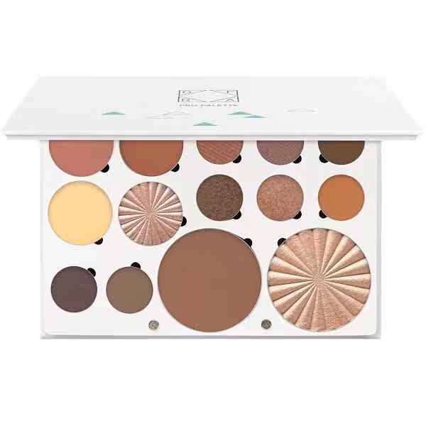 پالت آرایش کامل افرا Ofra مدل BOHO | سایه، رژگونه، هایلایتر، برنزر، کانتور، سایه ابرو