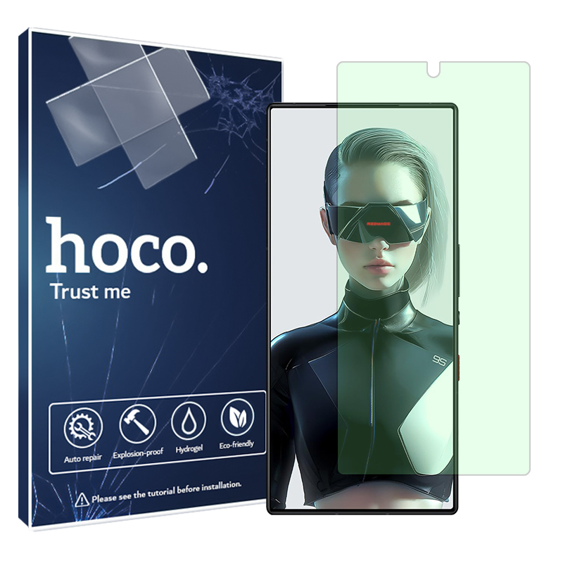 گلس زد تی ای nubia Red Magic 9S Pro  مدل گرین لایت برند هوکو کد S