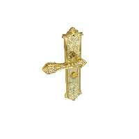 دستگیره پلاک سربی سرویس چپ طلایی مدل آسانا کلون k 2