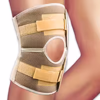 زانو بند طبی قابل تنظیم کشکک باز تبیان _ کد 60800