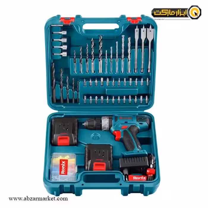 کیت شارژی 18 ولت 53 پارچه رونیکس مدل RS-8019