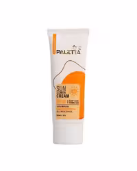 کرم ضد آفتاب بی رنگ SPF50 پالتا Paletta مدل High protection مناسب انواع پوست حجم 50ml