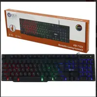 کیبورد گیمینگ مدل kB 7123  دارای RGB 