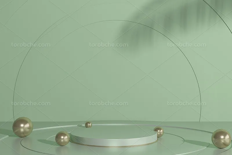 بک دراپ عکاسی محصول سبز | گرافیک با طعم تربچه